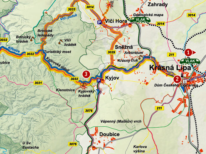 Karte von Schönlinde