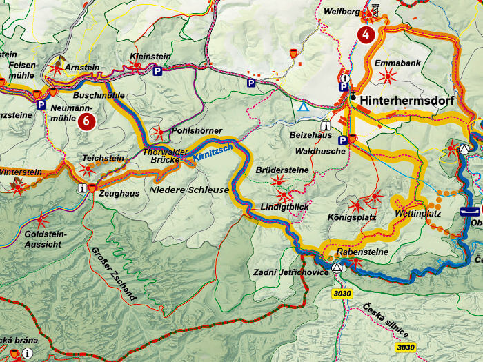 Karte von der Niedere Schleuse