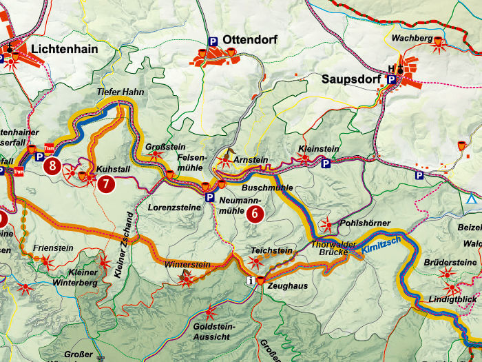 Karte von der Neumannmühle